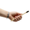 1 brosse à dents en bambou - Charbon de bois Medium Soft