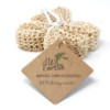 Éponge et gommage en sisal - Étoile exfoliante