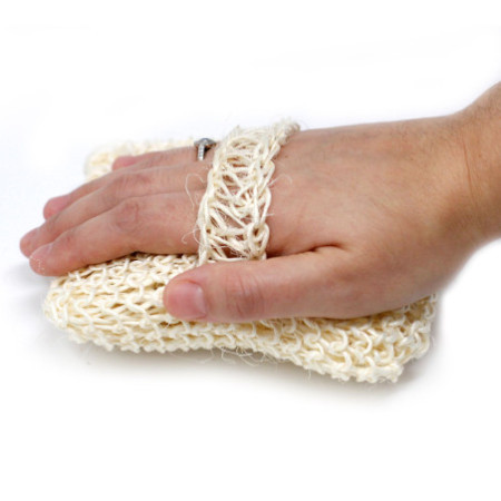 Éponge et gommage en sisal - Coussin exfoliant supplémentaire