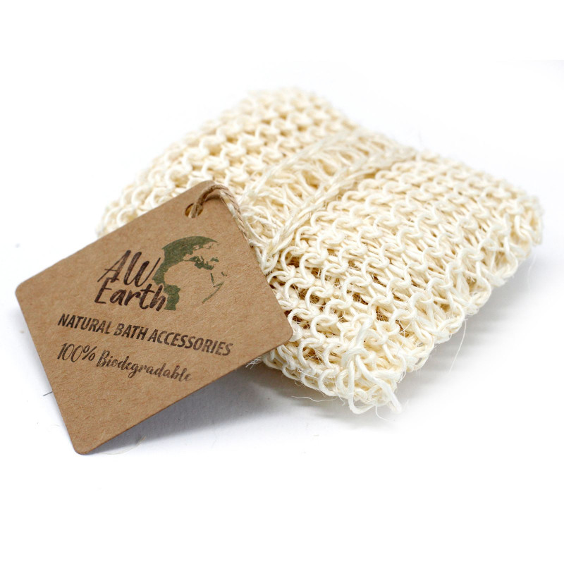 Éponge et gommage en sisal - Coussin exfoliant supplémentaire