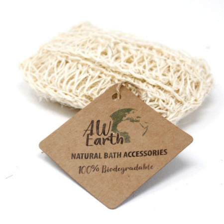 Éponge et gommage en sisal - Coussin exfoliant doux