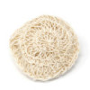 Éponge et gommage en sisal - Coussin exfoliant rond et doux
