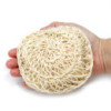 Éponge et gommage en sisal - Coussin exfoliant rond et doux