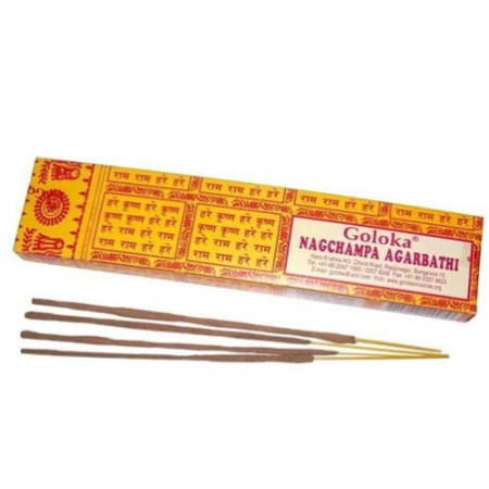 Bâtons d'encens Goloka Nagchampa 16g