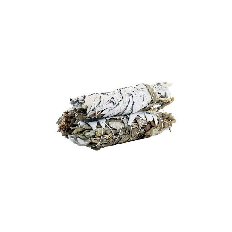 Bâton de maculage - Sauge blanche et sauge noire 10 cm