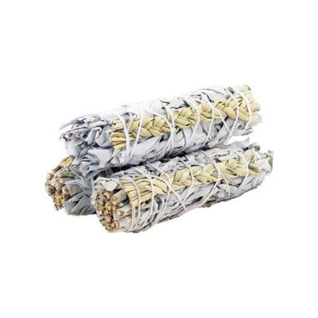 Bâton de purification - Sauge blanche et foin odorant 10 cm
