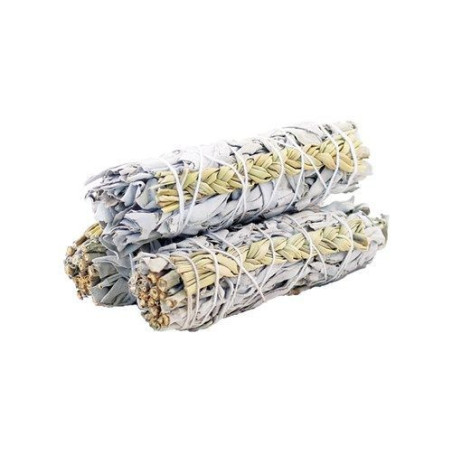 Bâton de purification - Sauge blanche et foin odorant 10 cm