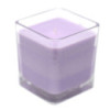 Bougie en pot de cire de soja White Label - Lavande et basilic