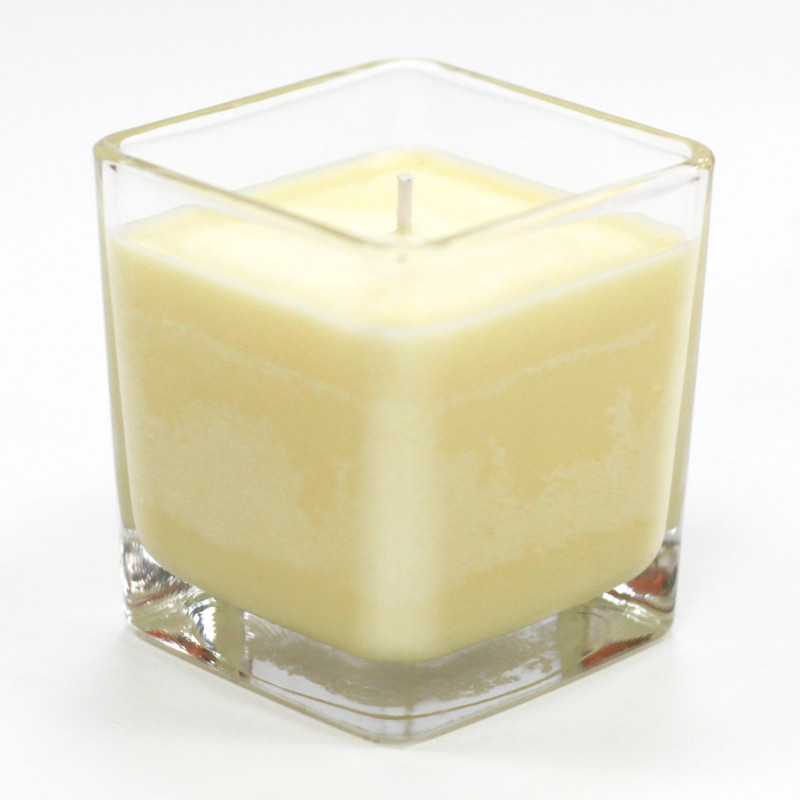 Bougie en pot de cire de soja White Label - Sablé à la vanille
