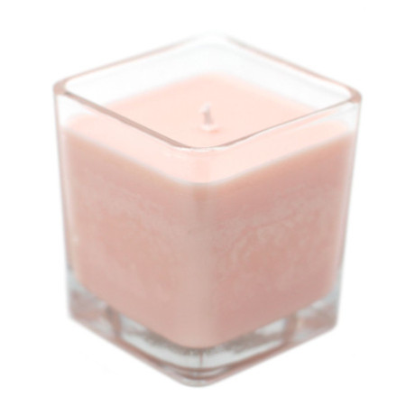 Bougie en pot de cire de soja White Label - Grenade et orange