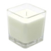 Bougie en pot de cire de soja White Label - Lys et jasmin