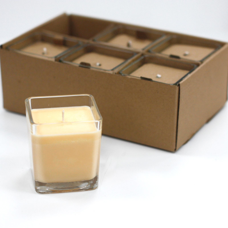 Bougie en pot de cire de soja White Label - Concombre et menthe
