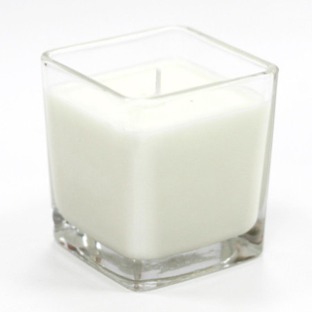 Bougie en pot de cire de soja White Label - Concombre et menthe