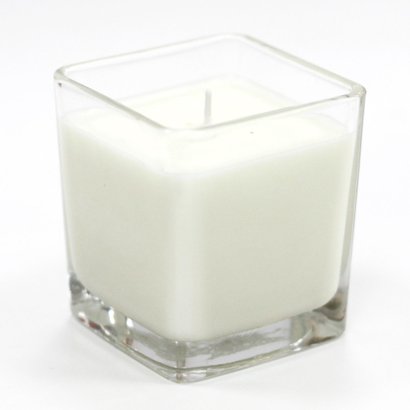 Bougie en pot de cire de soja White Label - Concombre et menthe