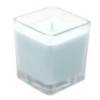 Bougie en pot de cire de soja White Label - Poudre pour bébé