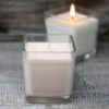 Bougie en pot de cire de soja White Label - Smoothie à la pêche