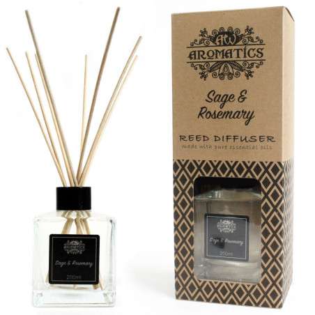 Diffuseur d'huiles essentielles de sauge et de romarin 200 ml