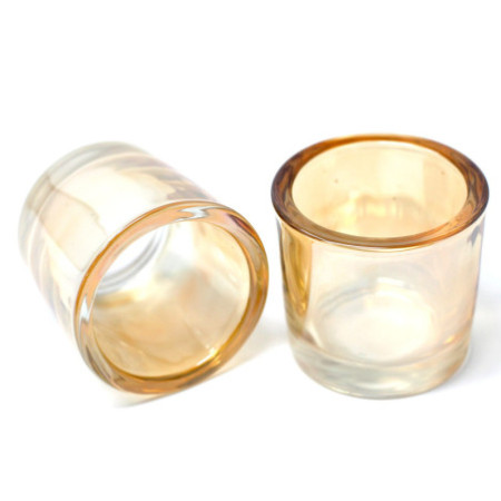 Gobelet en verre de rechange pour bougeoir votif