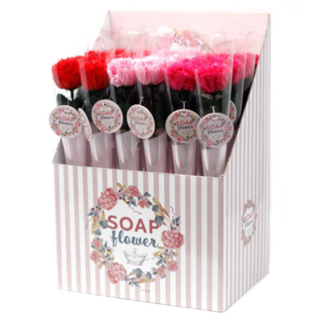 Fleur de savon prête à vendre - Petit œillet