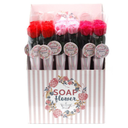 Fleur de savon prête à vendre - Petit œillet