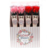 Fleur de savon prête à vendre au détail - Rose moyenne