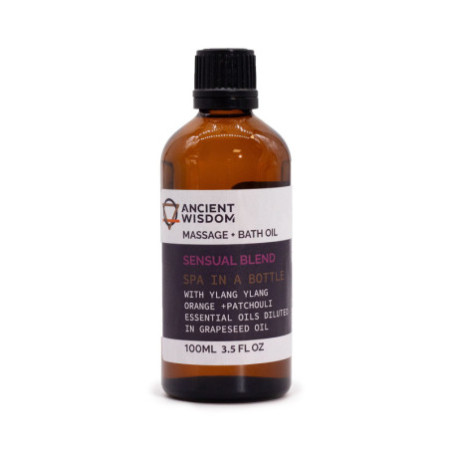 Huile de massage sensuelle - 100 ml