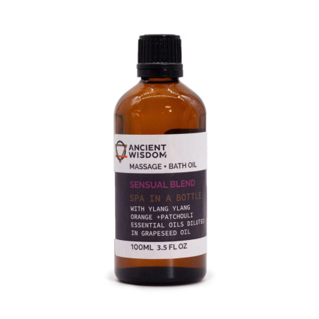 Huile de massage sensuelle - 100 ml