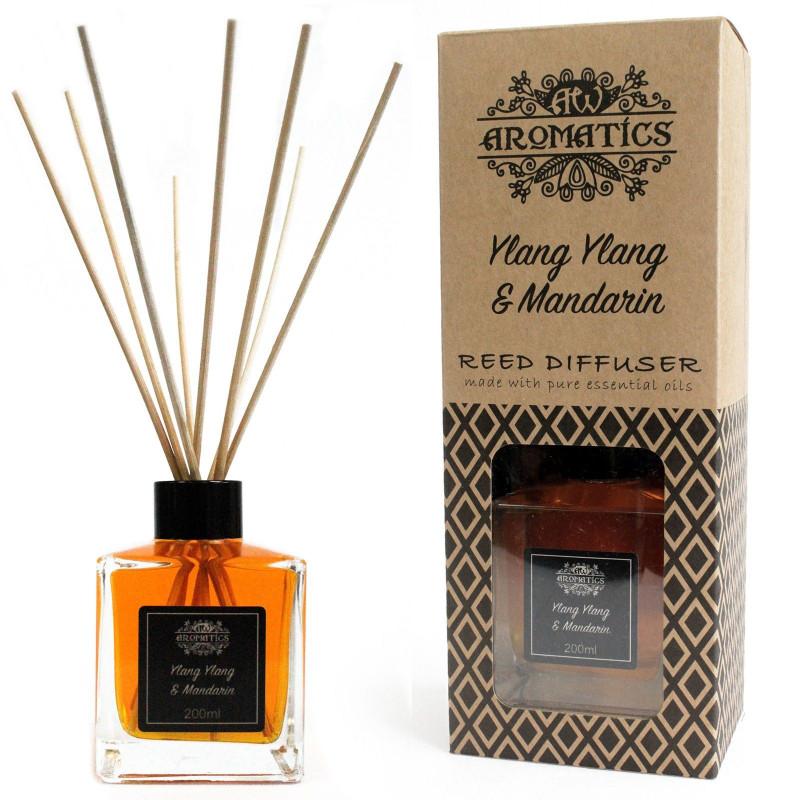 Diffuseur d'huiles essentielles d'ylang-ylang et de mandarine 200 ml