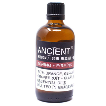 Huile de massage tonifiante et raffermissante - 100 ml