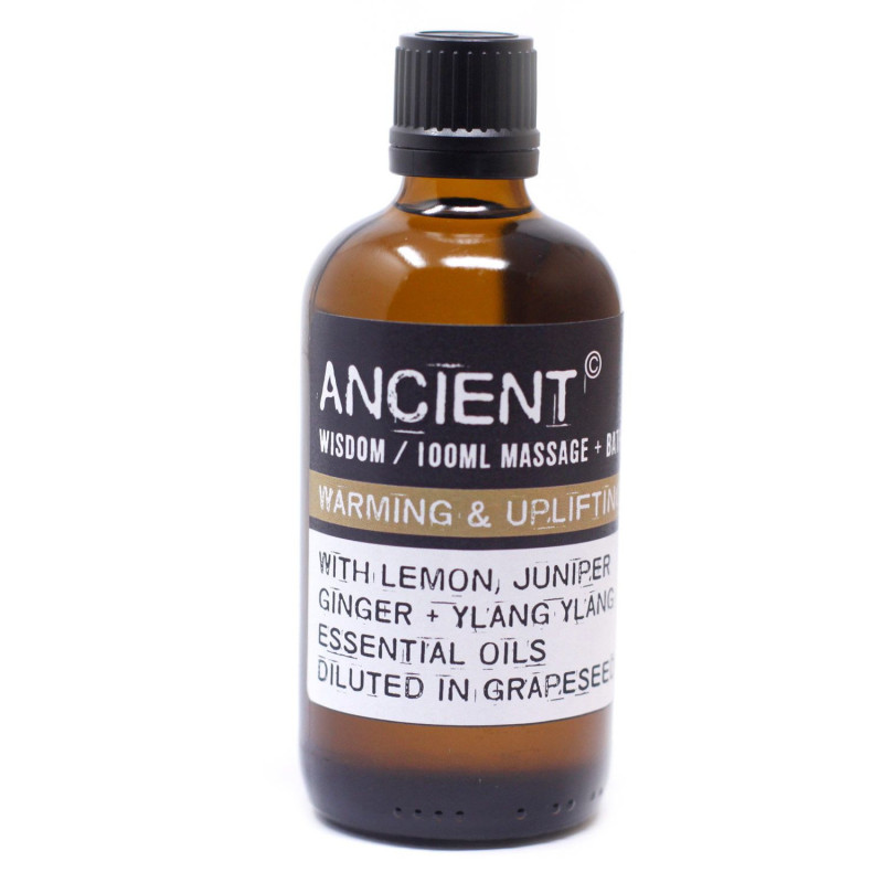 Huile de massage chaude et revigorante - 100 ml