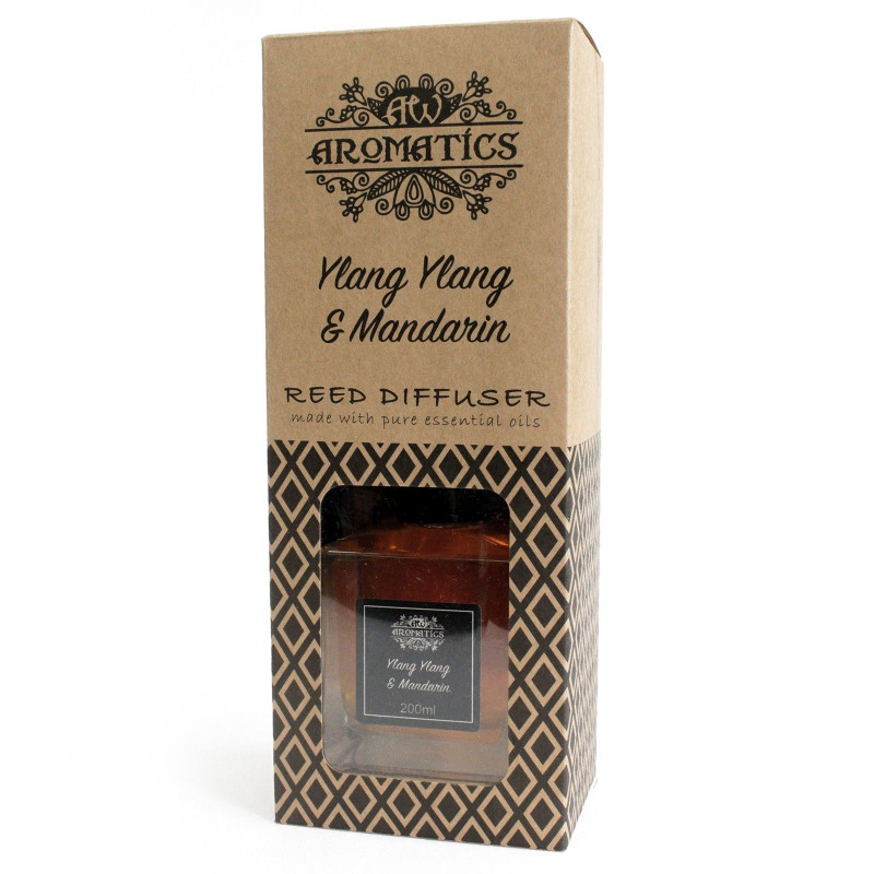 Diffuseur d'huiles essentielles d'ylang-ylang et de mandarine 200 ml
