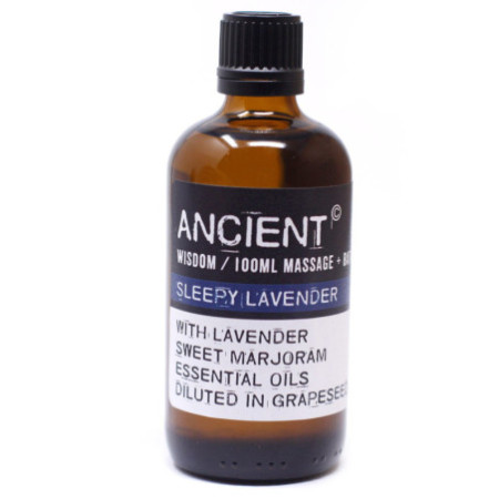 Huile de massage à la lavande somnolente - 100 ml