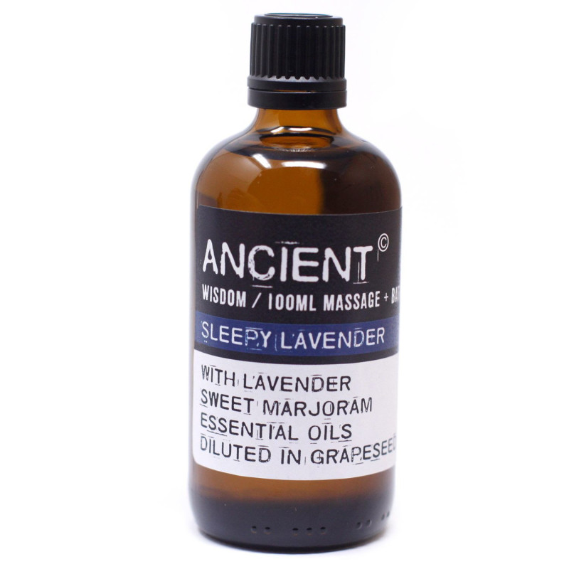 Huile de massage à la lavande somnolente - 100 ml
