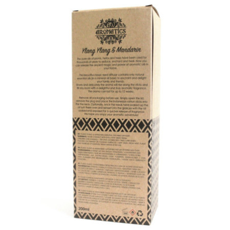 Diffuseur d'huiles essentielles d'ylang-ylang et de mandarine 200 ml