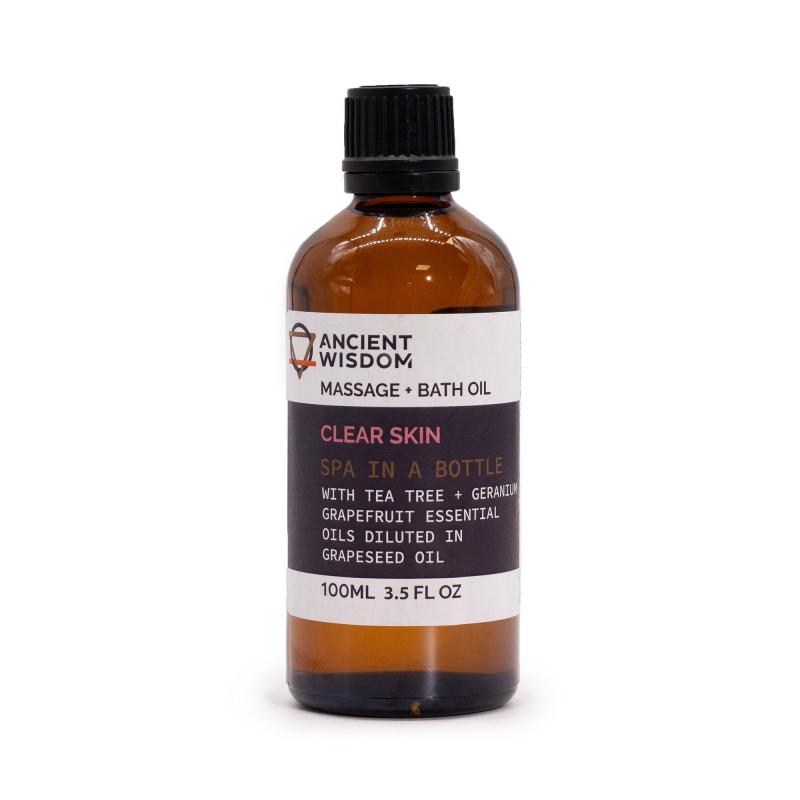 Huile de massage peau nette - 100 ml
