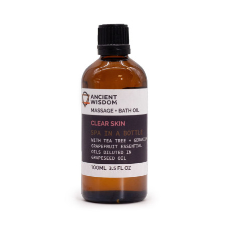 Huile de massage peau nette - 100 ml
