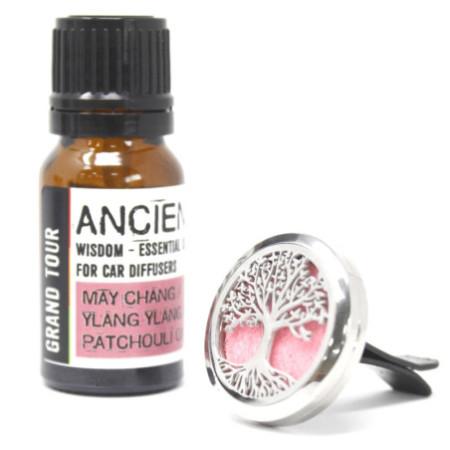 Mélange d'aromathérapie pour voiture 10 ml - Focus & Drive