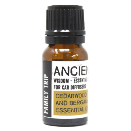 Mélange d'aromathérapie pour voiture 10 ml - Voyage en famille