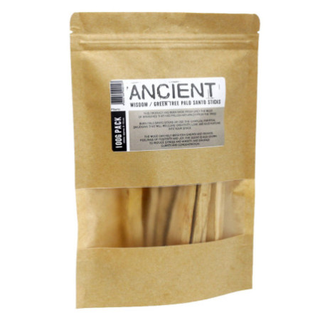 100 g de bâtonnets de Palo Santo Green Tree 10 à 15 bâtonnets