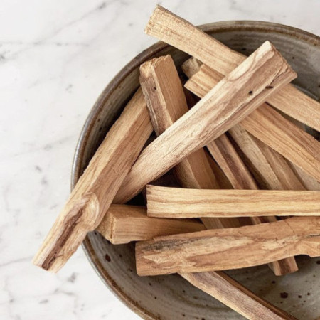 100 g de bâtonnets de Palo Santo Green Tree 10 à 15 bâtonnets