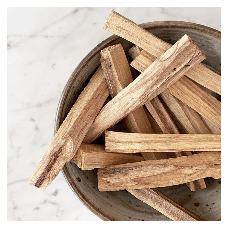 100 g de bâtonnets de Palo Santo Green Tree 10 à 15 bâtonnets