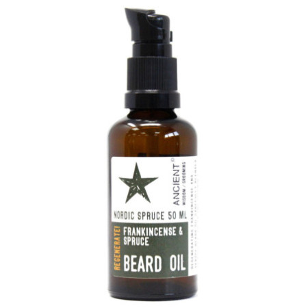 Huile à barbe 50 ml et Épicéa nordique et Régénérez !