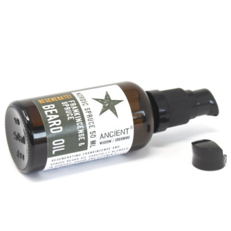 Huile à barbe 50 ml et Épicéa nordique et Régénérez !