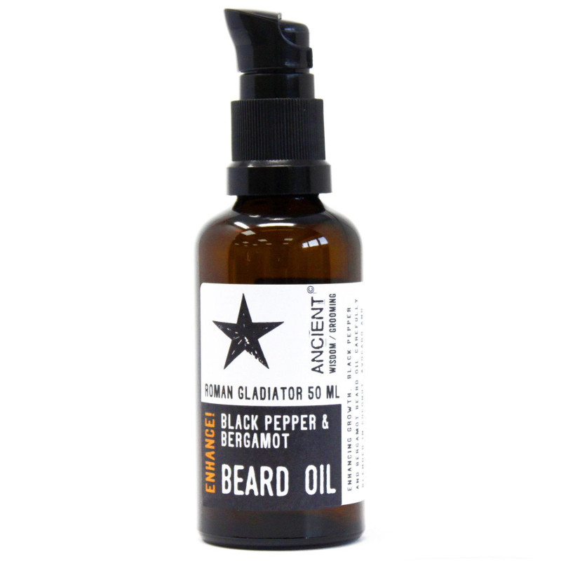Huile à barbe 50 ml - Roman Gladiator - Améliorez !