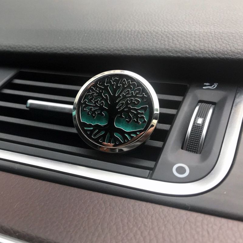 Kit diffuseur pour voiture - Fleur de vie - 30 mm