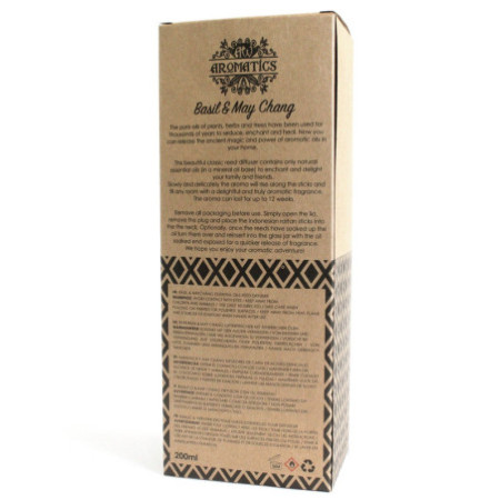 Diffuseur d'huiles essentielles de basilic et de maychang 200 ml