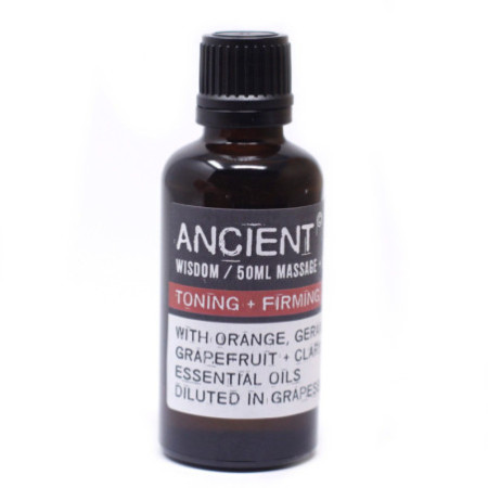 Huile de massage tonifiante et raffermissante - 50 ml