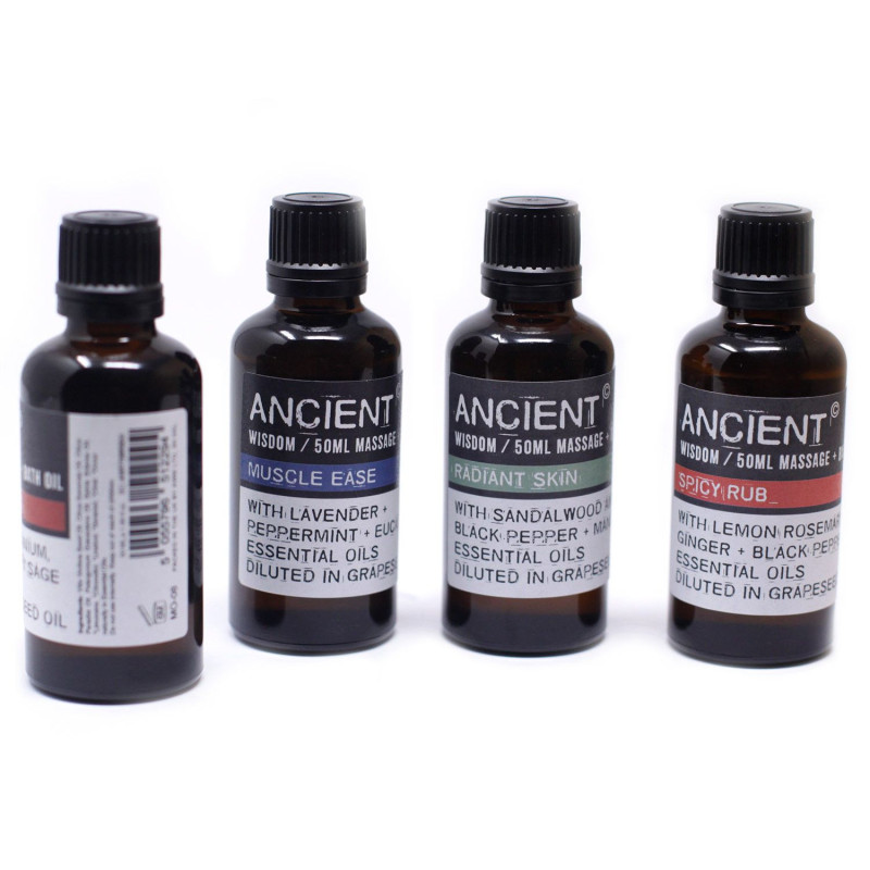 Huile de massage tonifiante et raffermissante - 50 ml