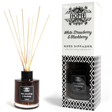 Diffuseur de roseaux 120 ml - Fraise blanche et mûre