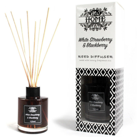 Diffuseur de roseaux 120 ml - Fraise blanche et mûre